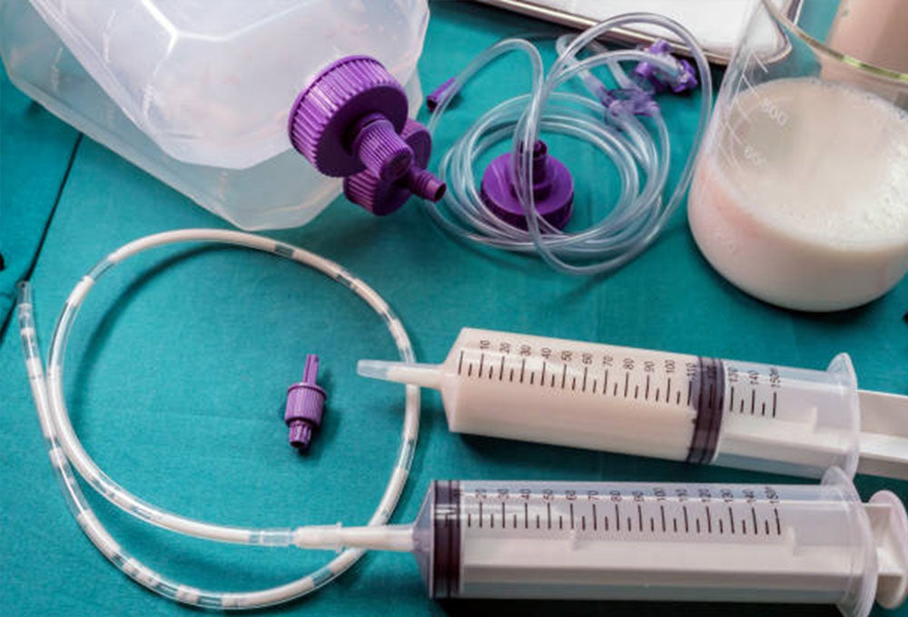 Enteral Tube feeding (ETF) as a means of nutrient intake.