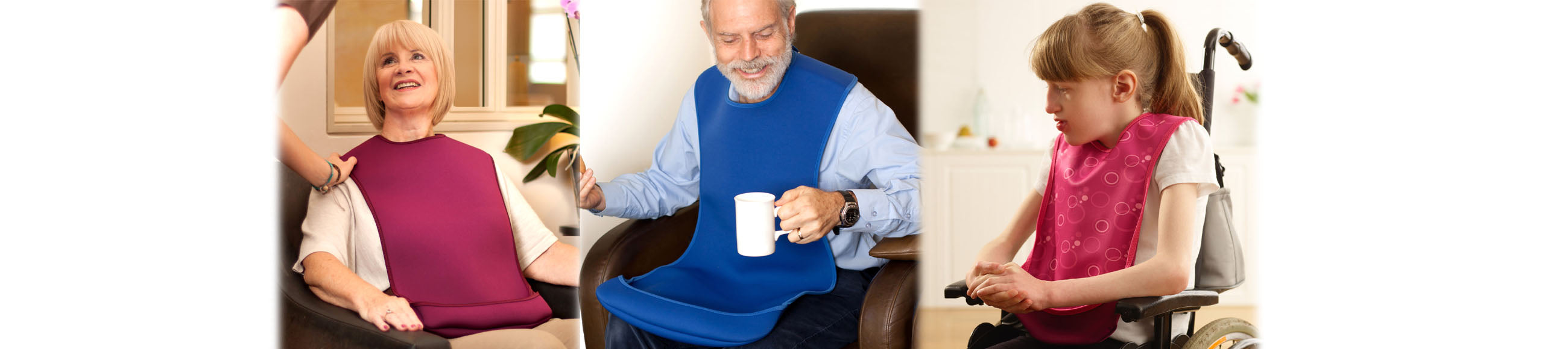 Adult Bibs - Tabard Style with Pocket