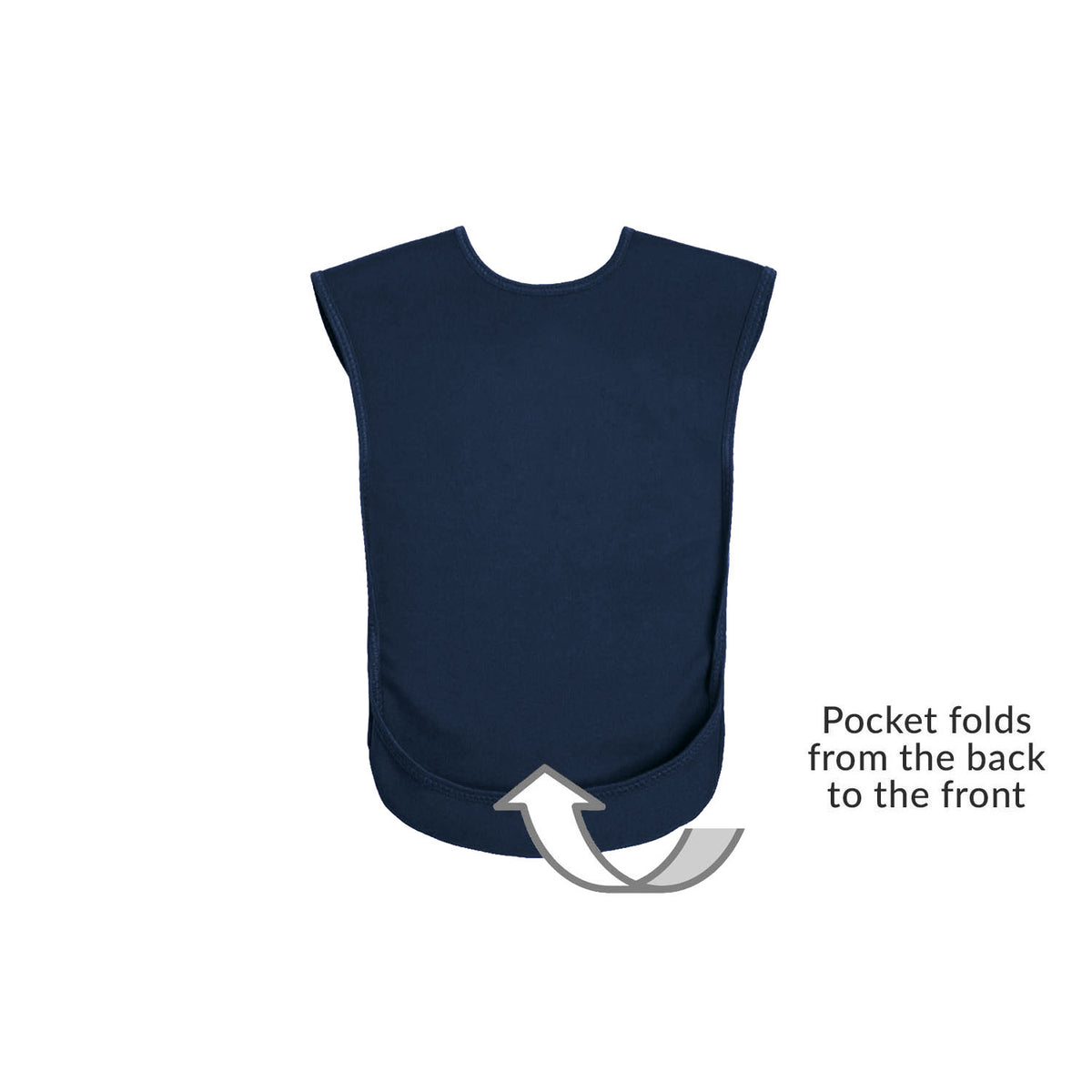 Junior Tabard style bib - Navy