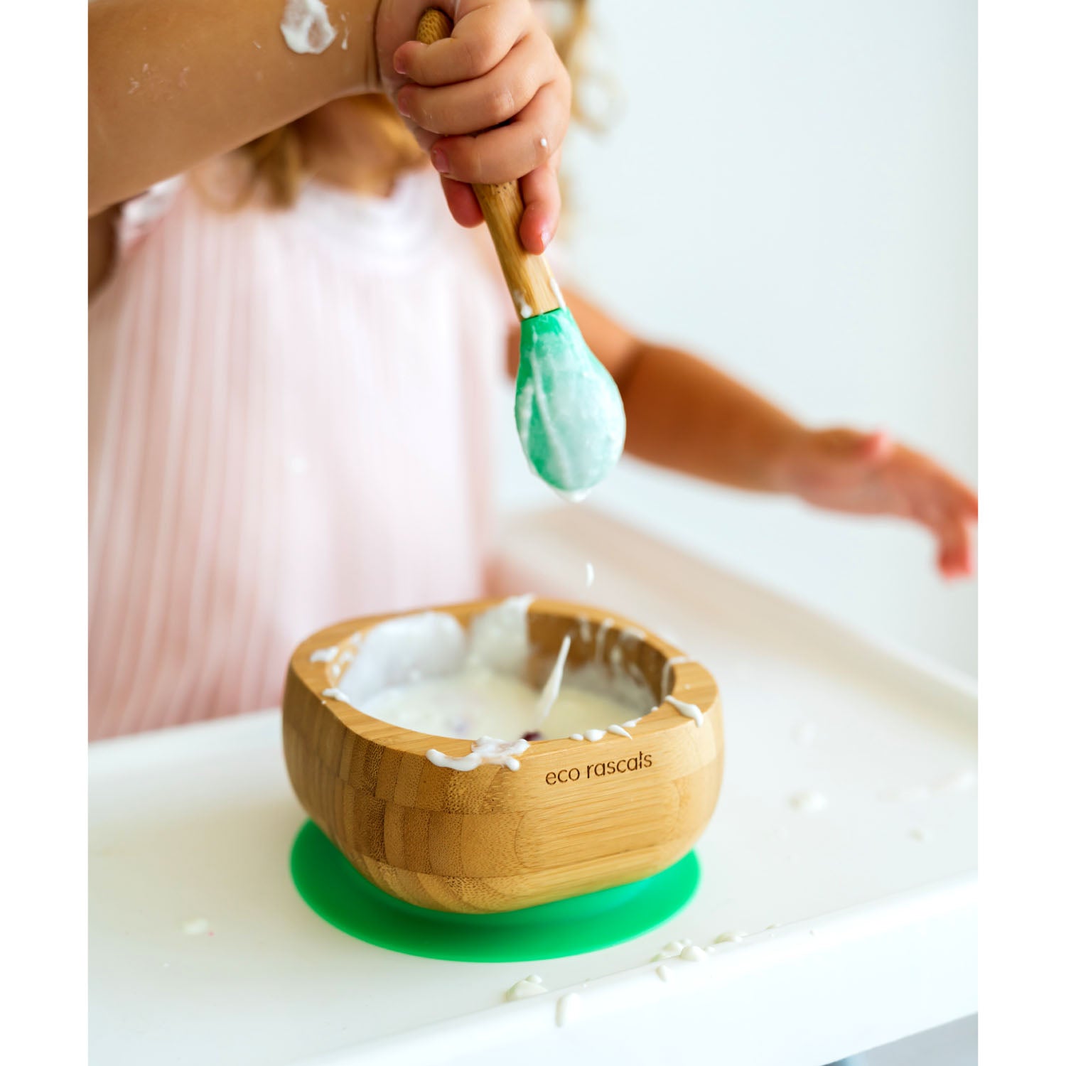 Eco Rascals Bamboo Bowl & Spoon set | Nursing & Feeding | Eco Rascals