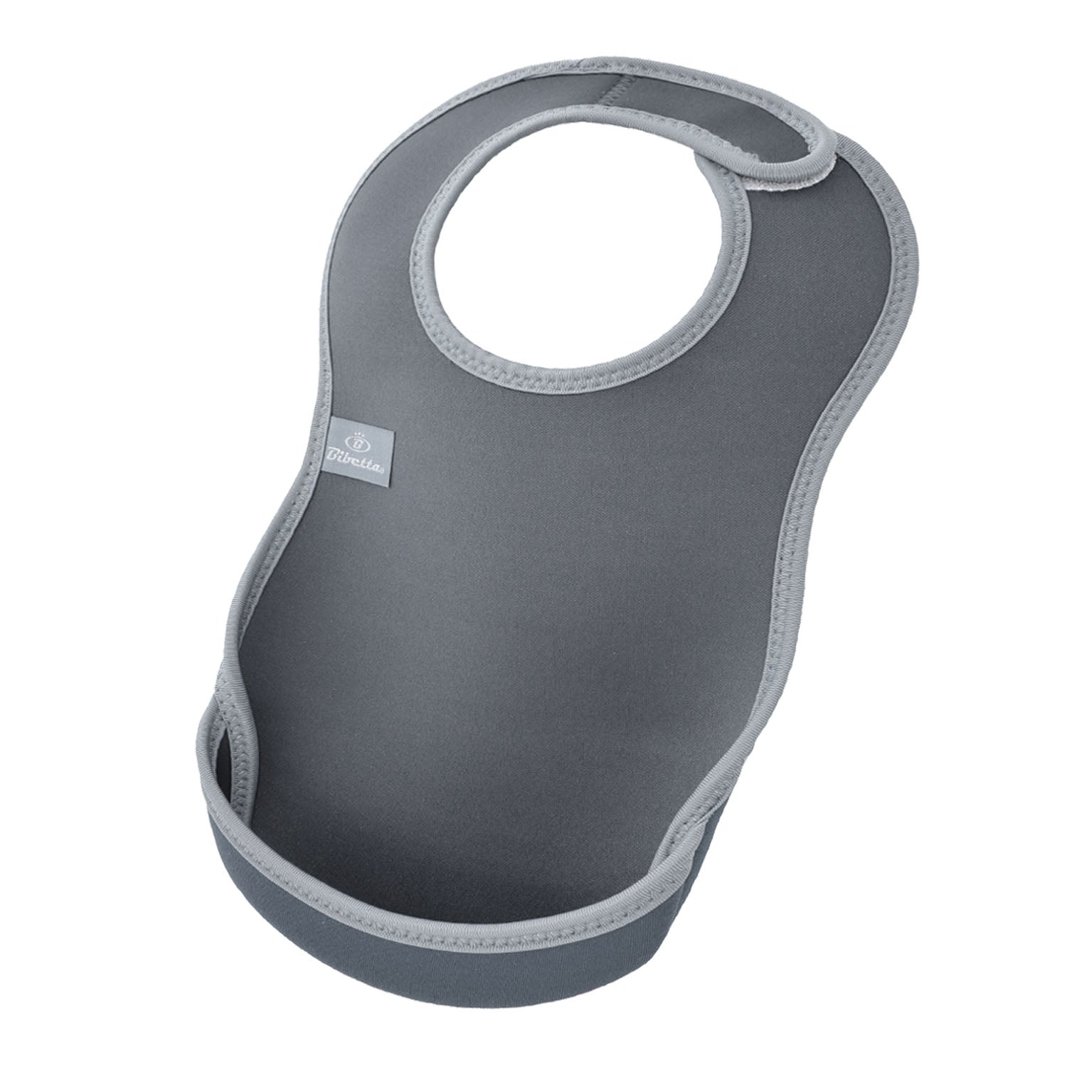 UltraBib 2 pack - Elephants and Plain Grey | Bibs | Bibetta