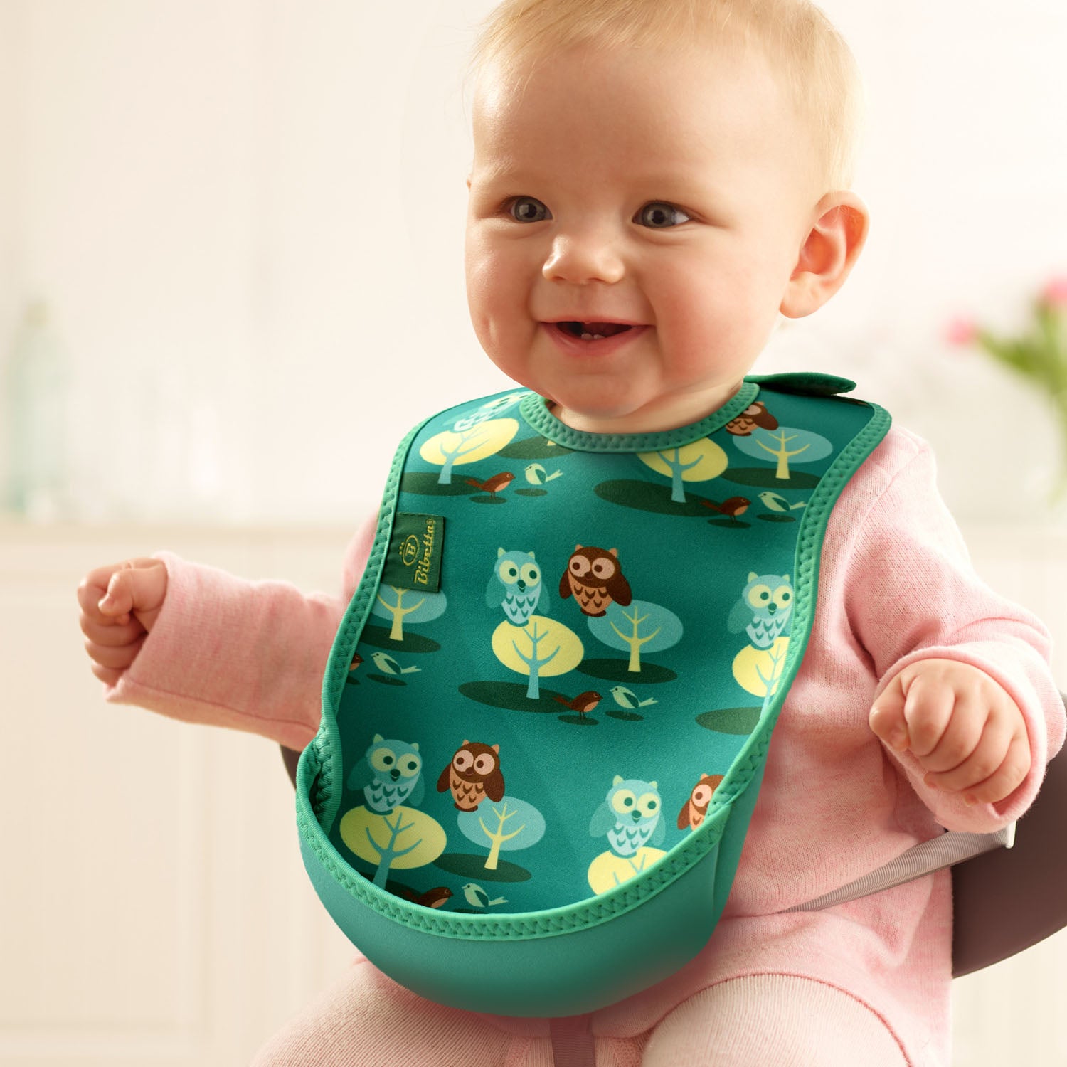 UltraBib - Forest Green Owls | Bibs | Bibetta