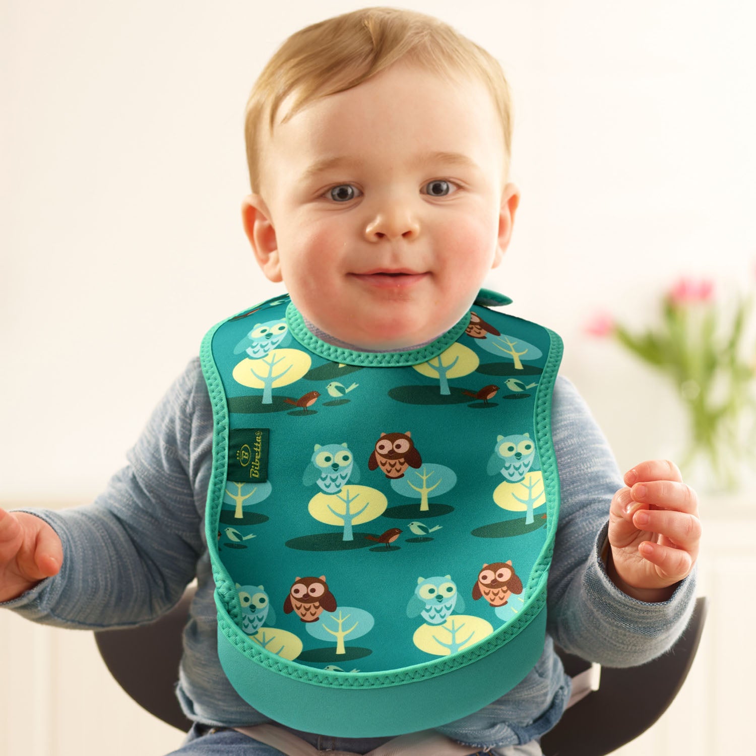 UltraBib - Forest Green Owls | Bibs | Bibetta