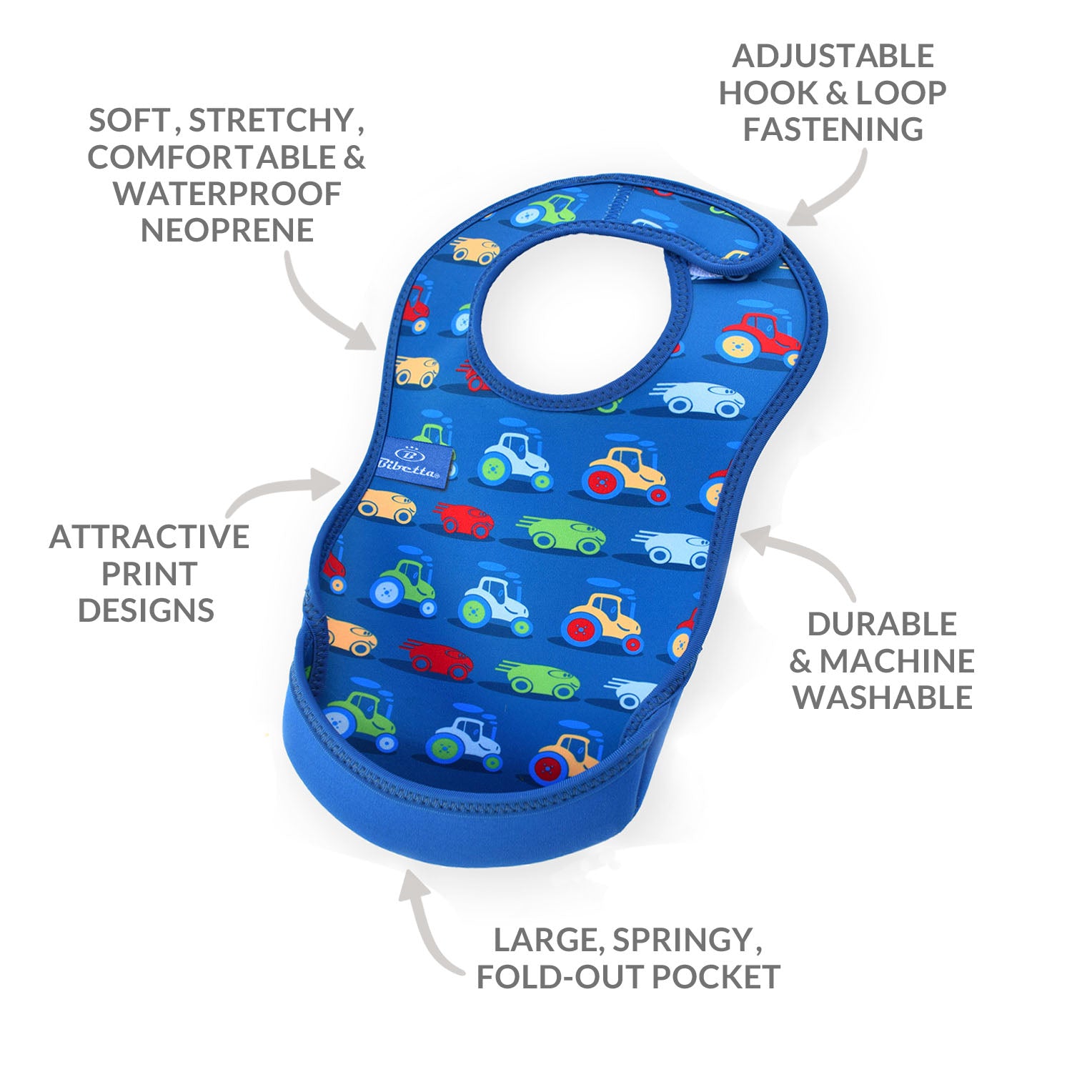 Weaning Bib - Cars UltraBib