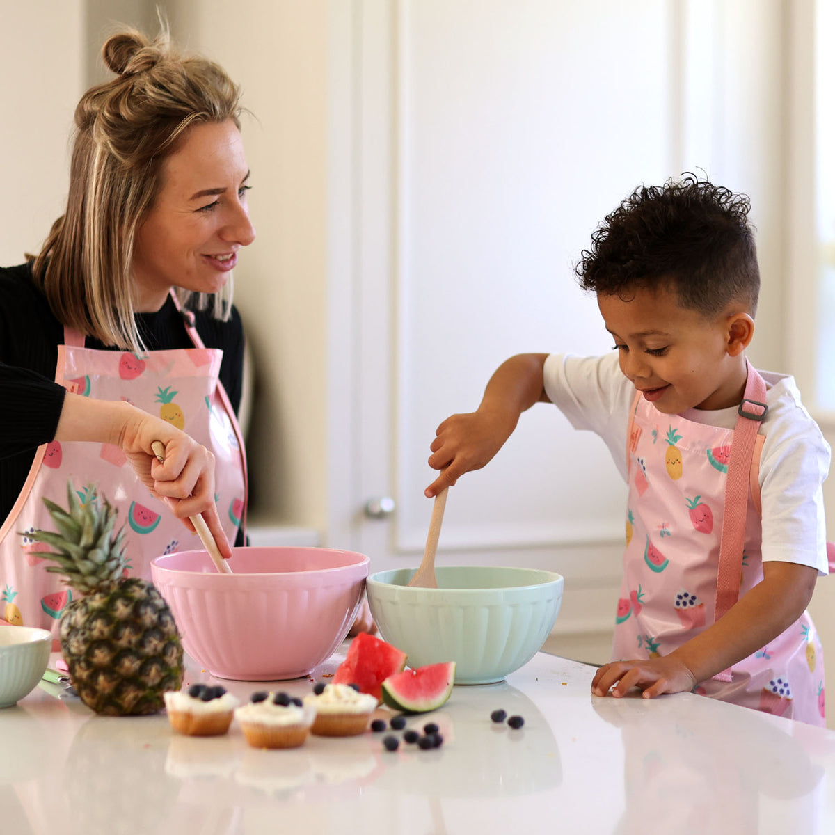 Wipeezee Apron - Child's size - Pink Yummy Treats | Aprons | Bibetta