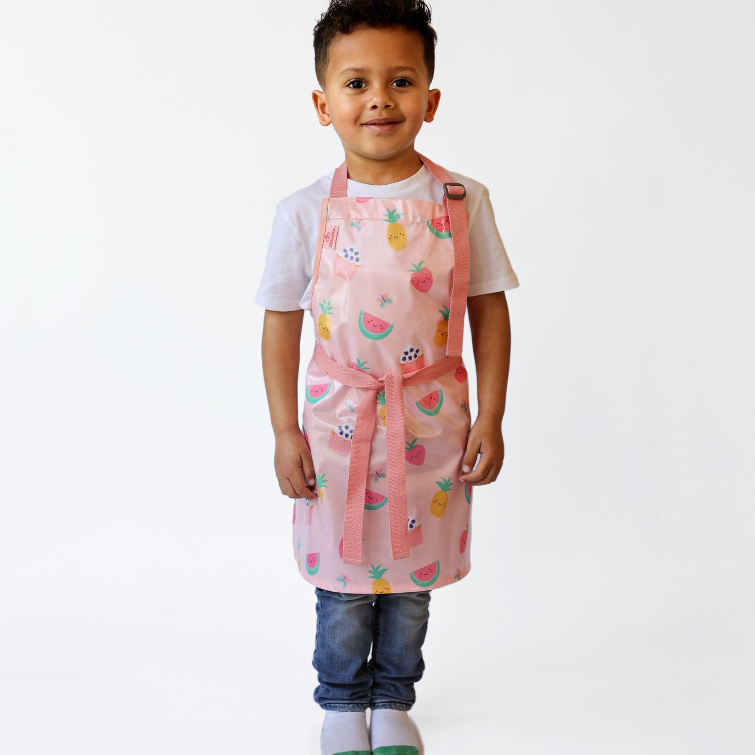 Wipeezee Apron - Child's size - Pink Yummy Treats | Aprons | Bibetta