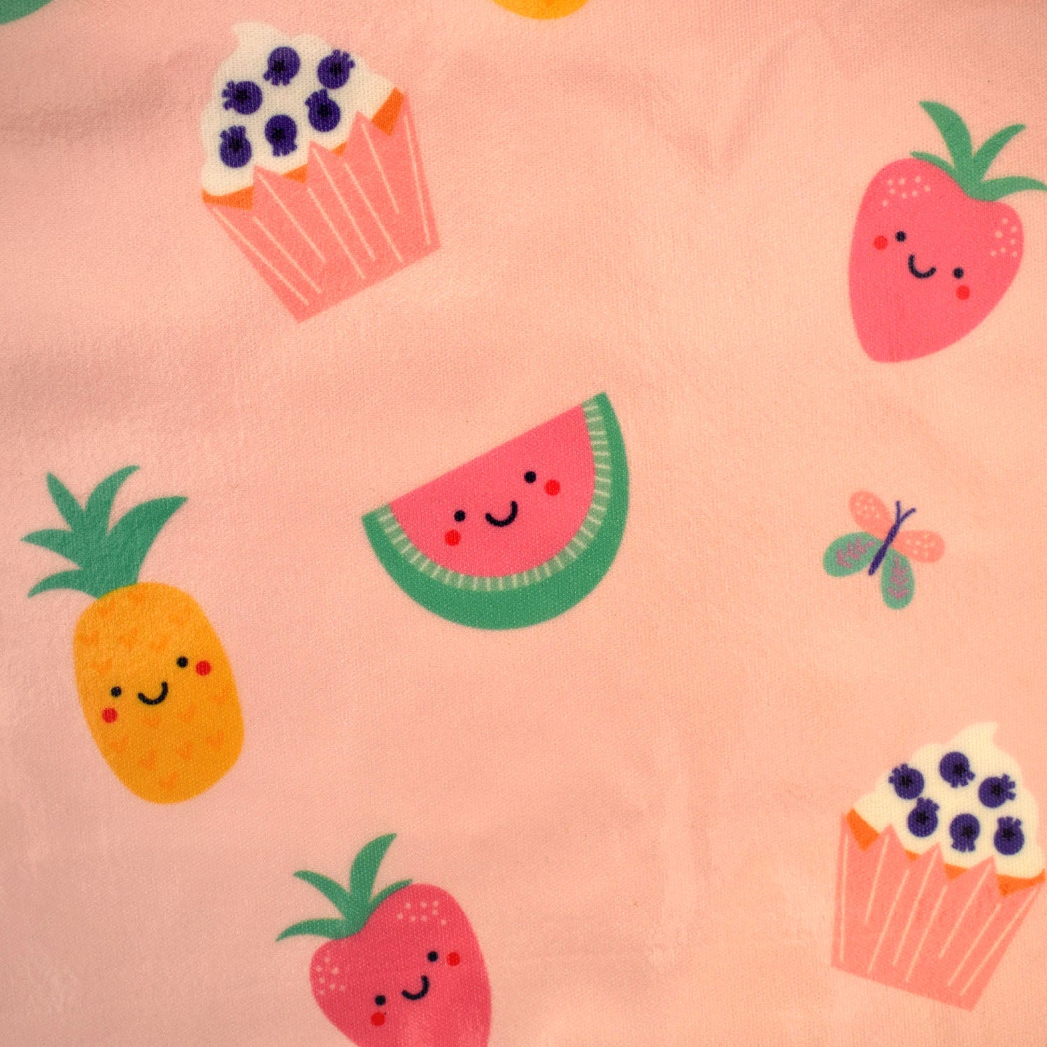 Wipeezee Bib with Sleeves - Pink Yummy Treats | Bibs | Bibetta