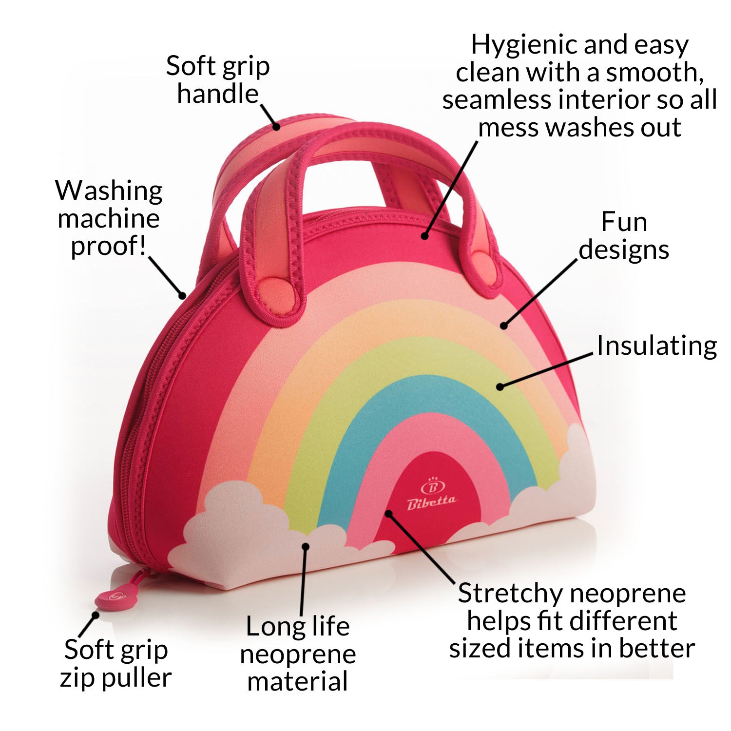 Rainbow Lunch Bag | Lunch Boxes & Totes | Bibetta