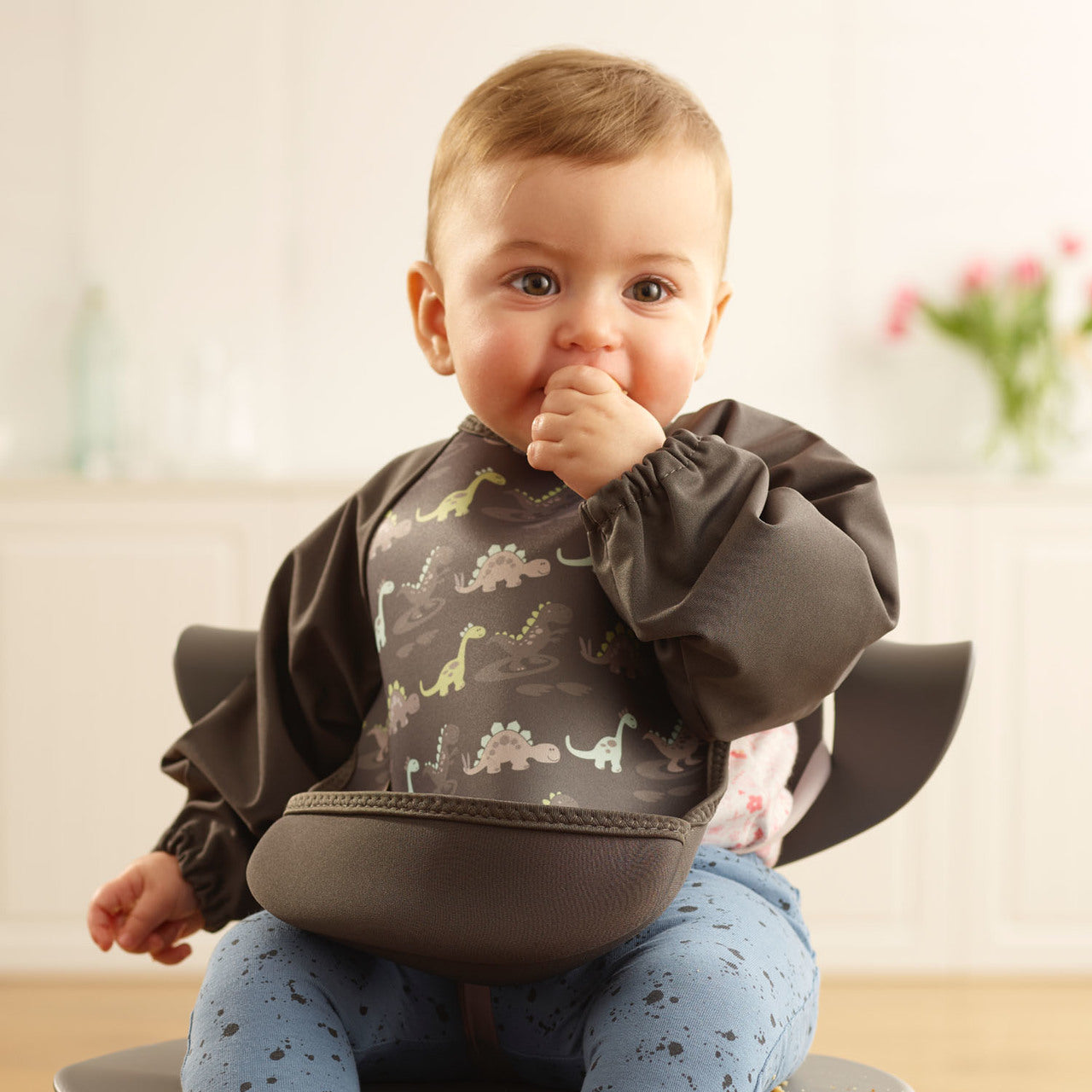 UltraBib with Sleeves - Dinosaurs | Bibs | Bibetta