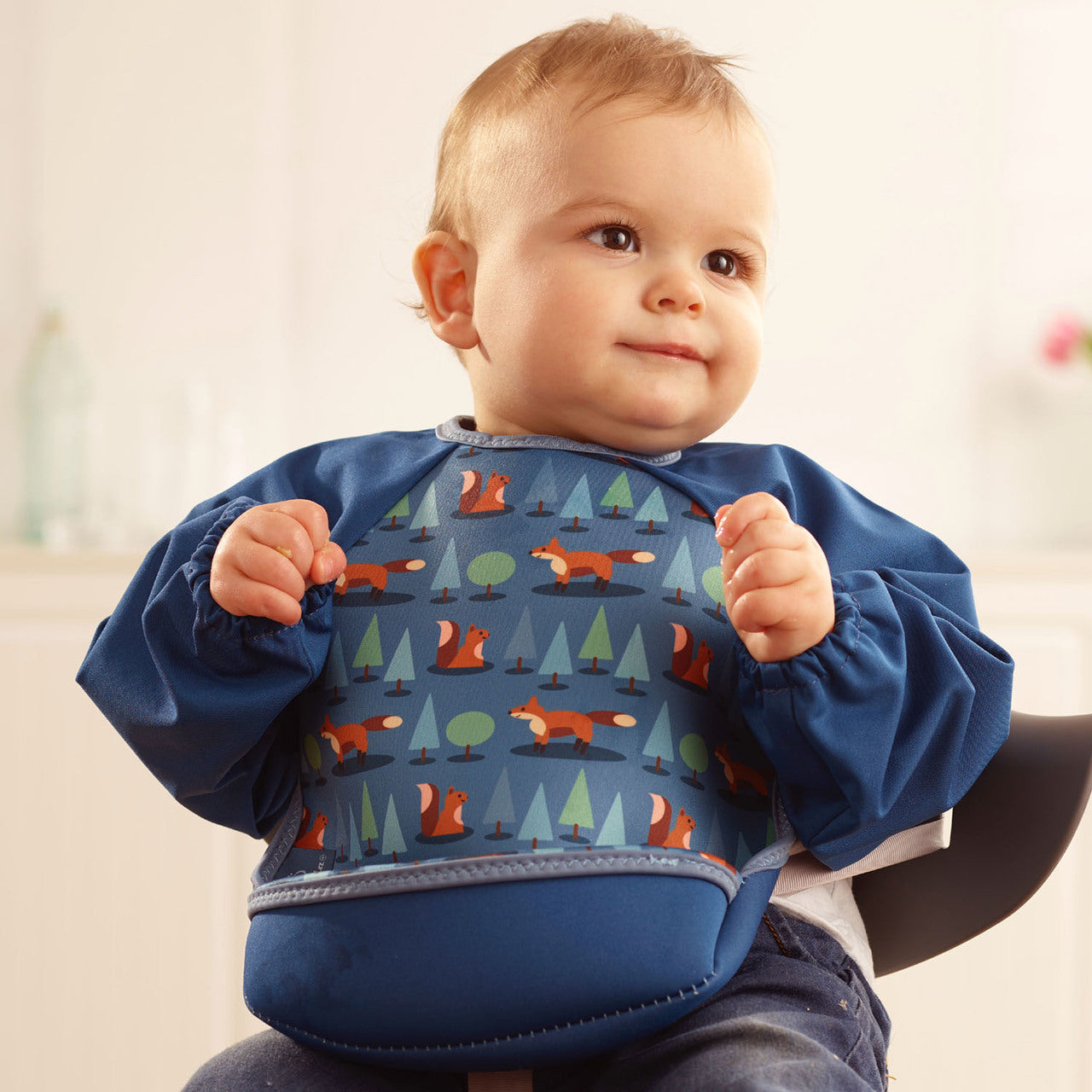 UltraBib with Sleeves - Foxes | Bibs | Bibetta