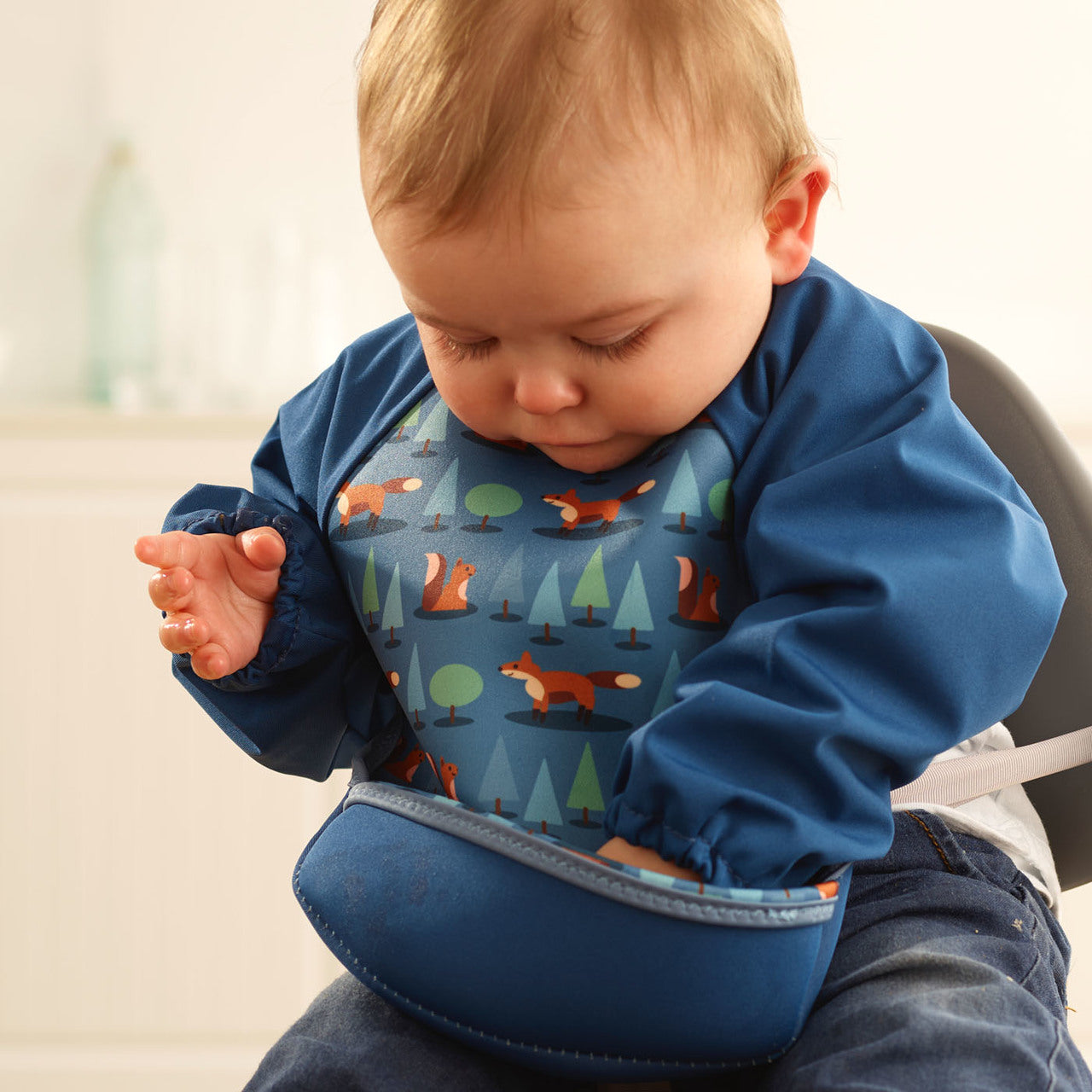 UltraBib with Sleeves - Foxes | Bibs | Bibetta