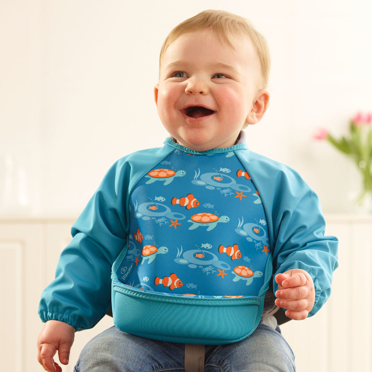 UltraBib with Sleeves - Tropical Fish | Bibs | Bibetta