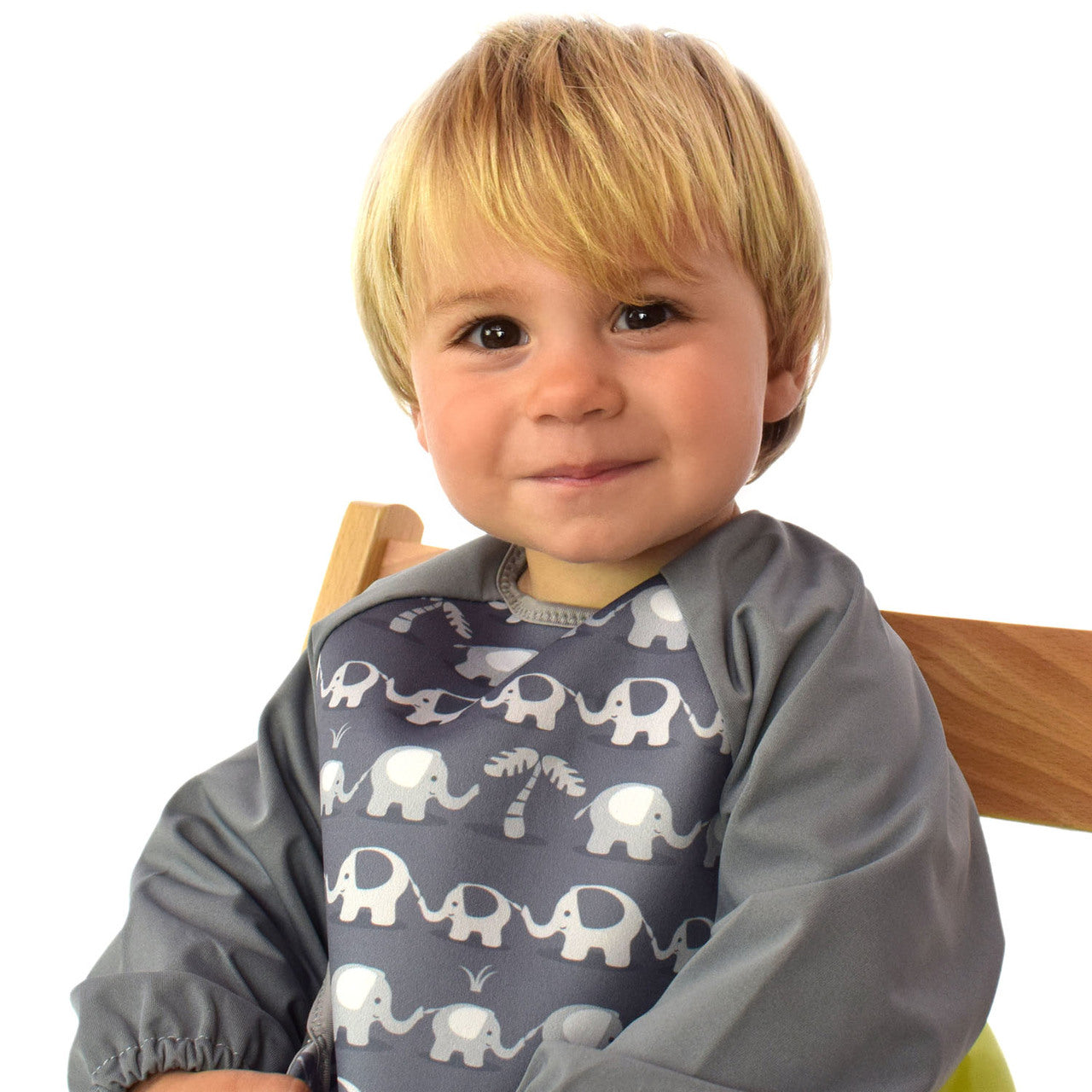 UltraBib with Sleeves - Elephants | Bibs | Bibetta