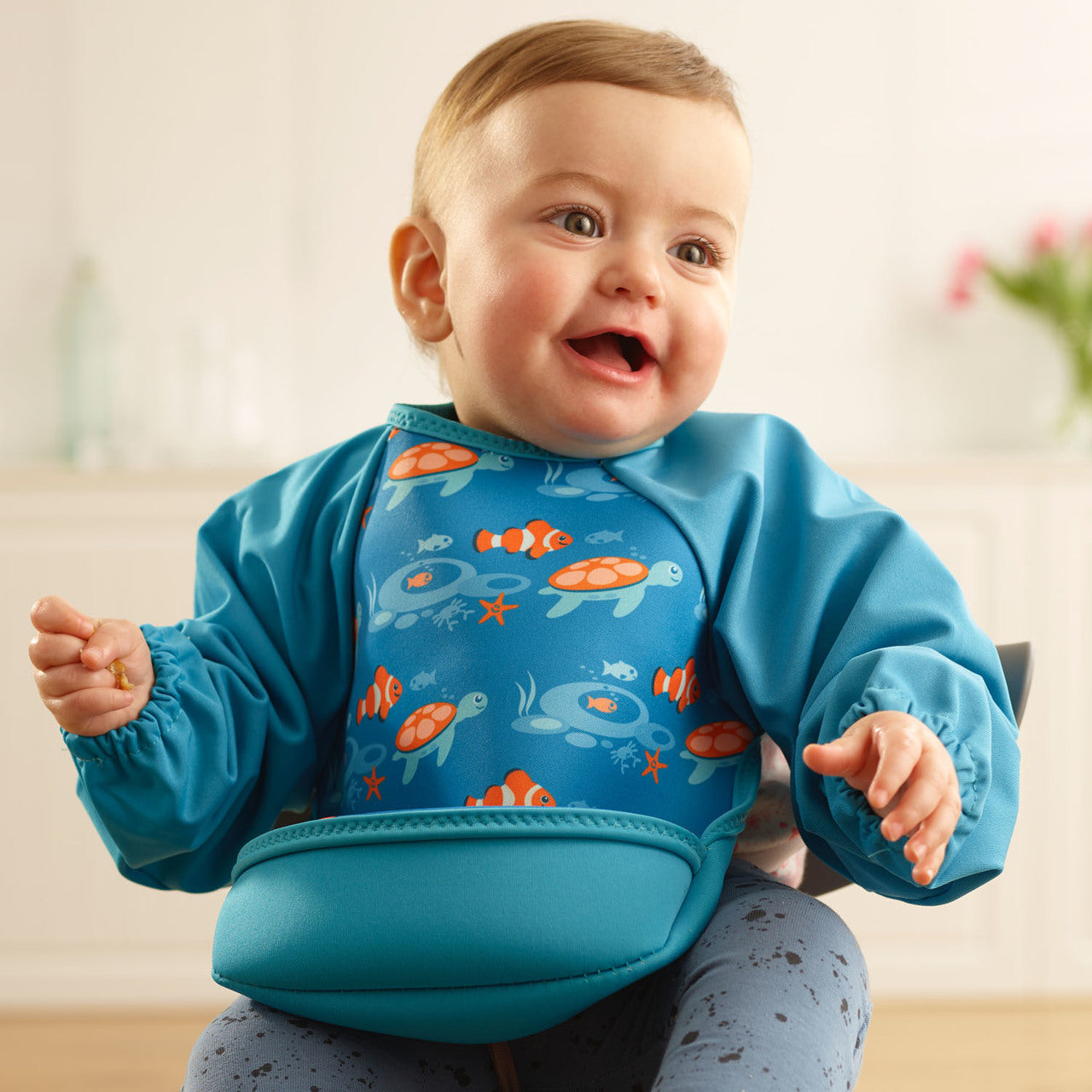 UltraBib with Sleeves - Tropical Fish | Bibs | Bibetta