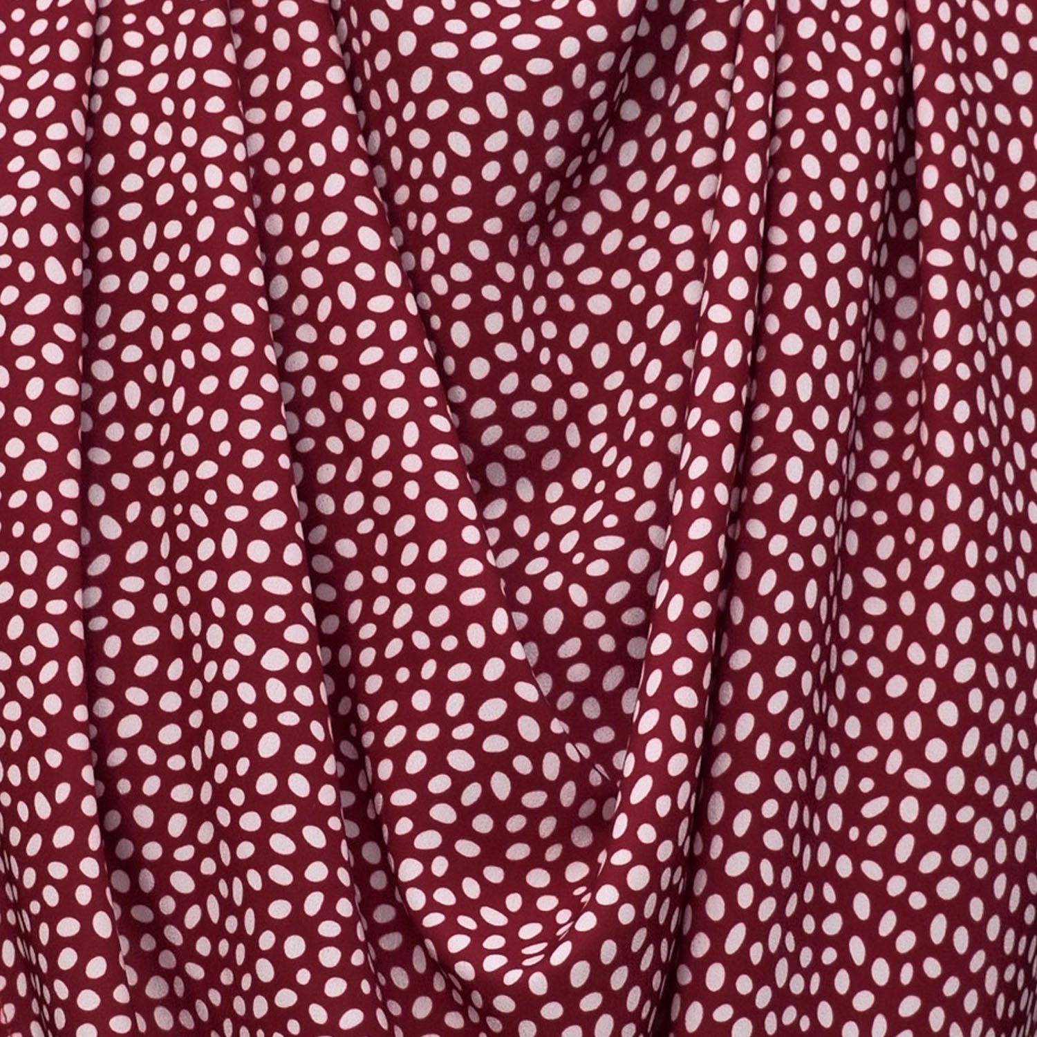 Pashmina scarf style clothing protector - Burgundy Dot (UK VAT Exempt) | Health Care | Care Designs