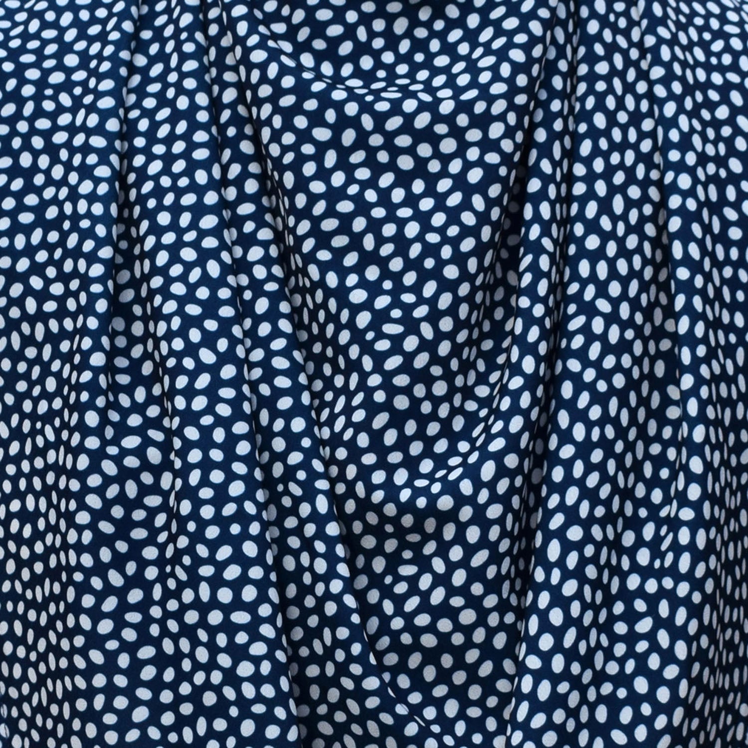 Pashmina scarf style clothing protector - Navy Dot | Health Care | Care Designs