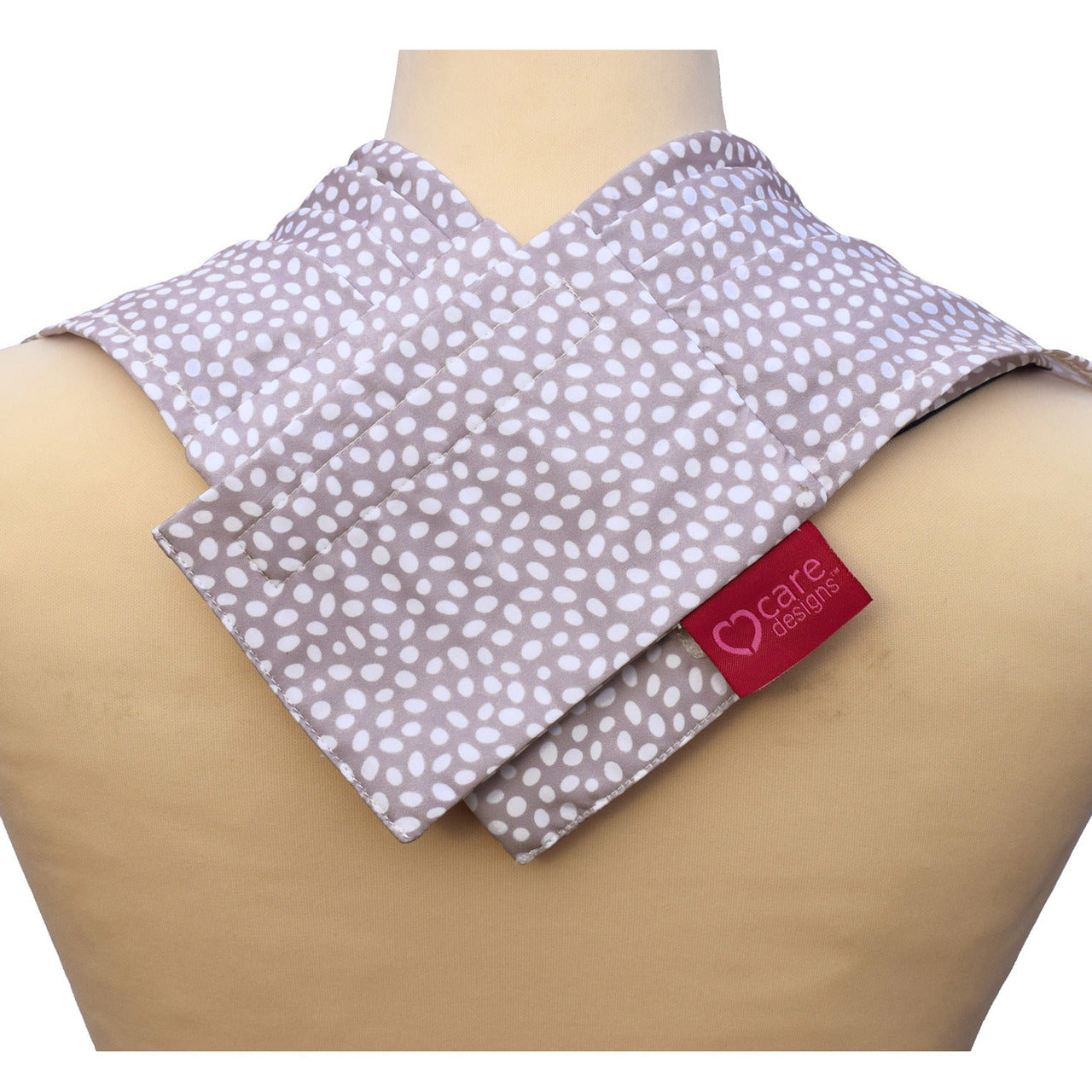Pashmina scarf style clothing protector - Grey Dot (UK VAT Exempt) | Health Care | Care Designs