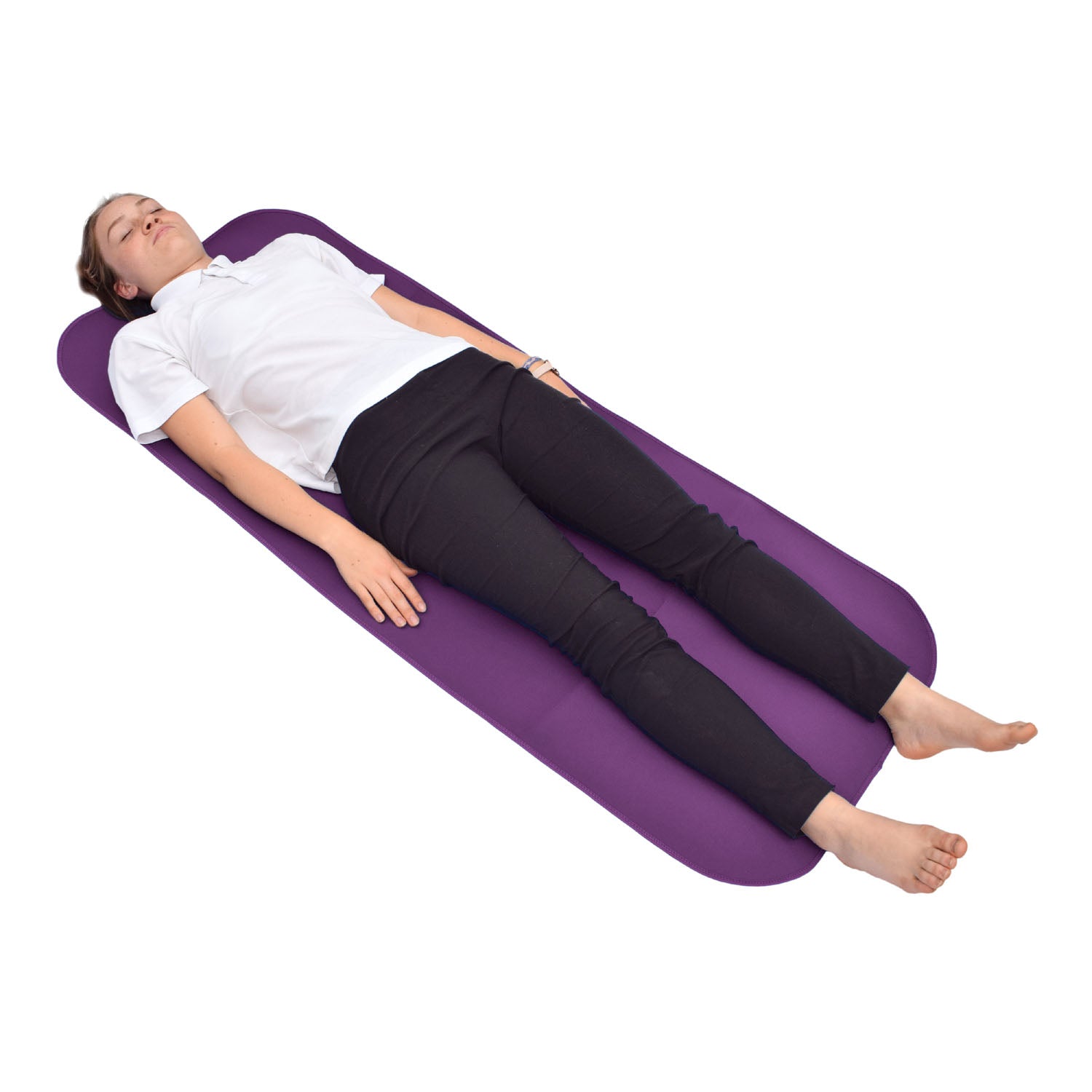 Adult and Teenager Changing Mat and Waterproof Bag Set - Aubergine/Black (UK VAT Exempt) | Incontinence Aids | Care Designs