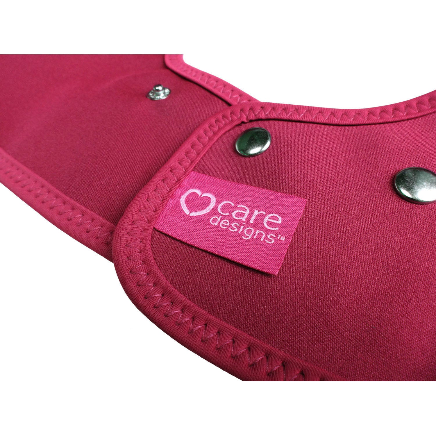 Tabard style adult bib - Small Burgundy | Health Care | Care Designs