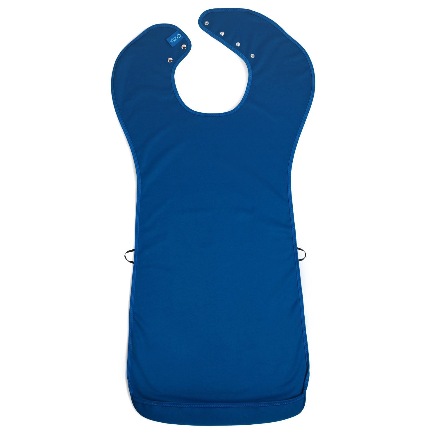 Tabard style adult bib - Large Blue (UK VAT Exempt) | Health Care | Care Designs