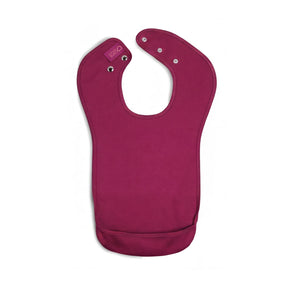 Junior Tabard Style Bib - Burgundy