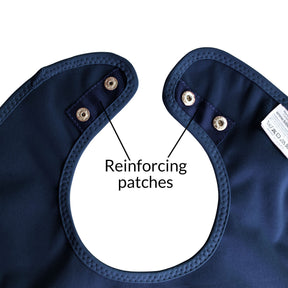 Tabard style adult bib - Junior Navy