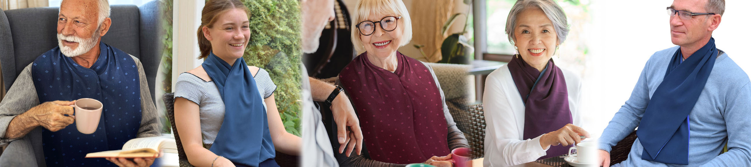 Care Designs adult clothing protectors and bibs collection