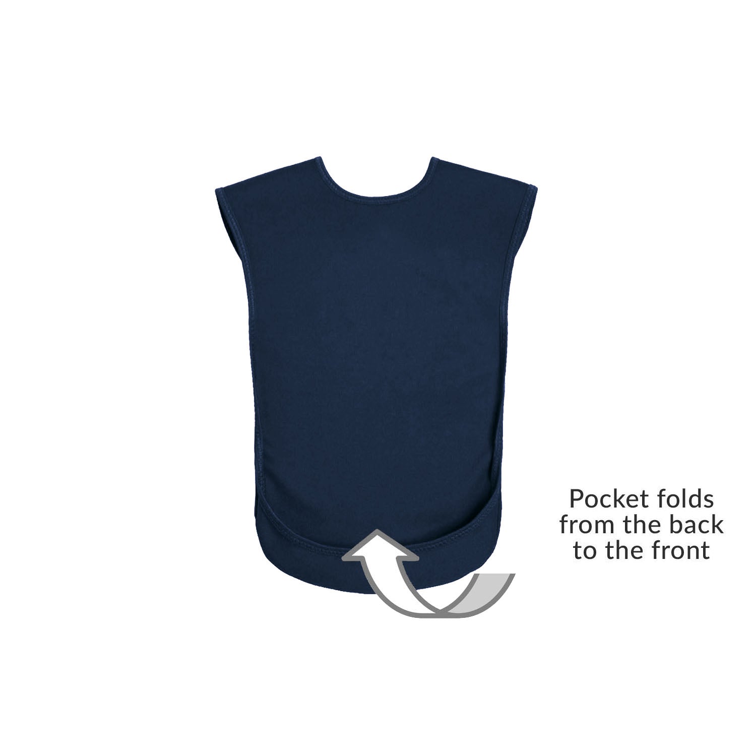 Junior Tabard style bib - Navy