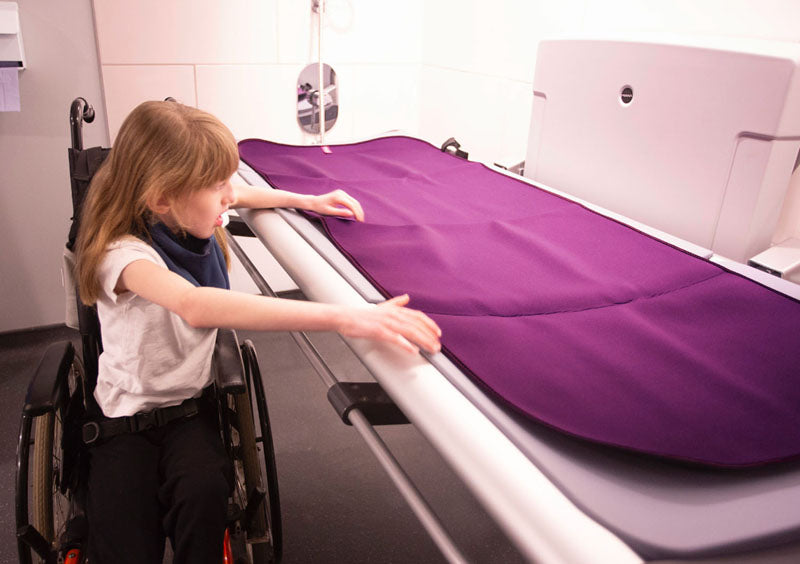Adult Changing Mat - Aubergine/Black