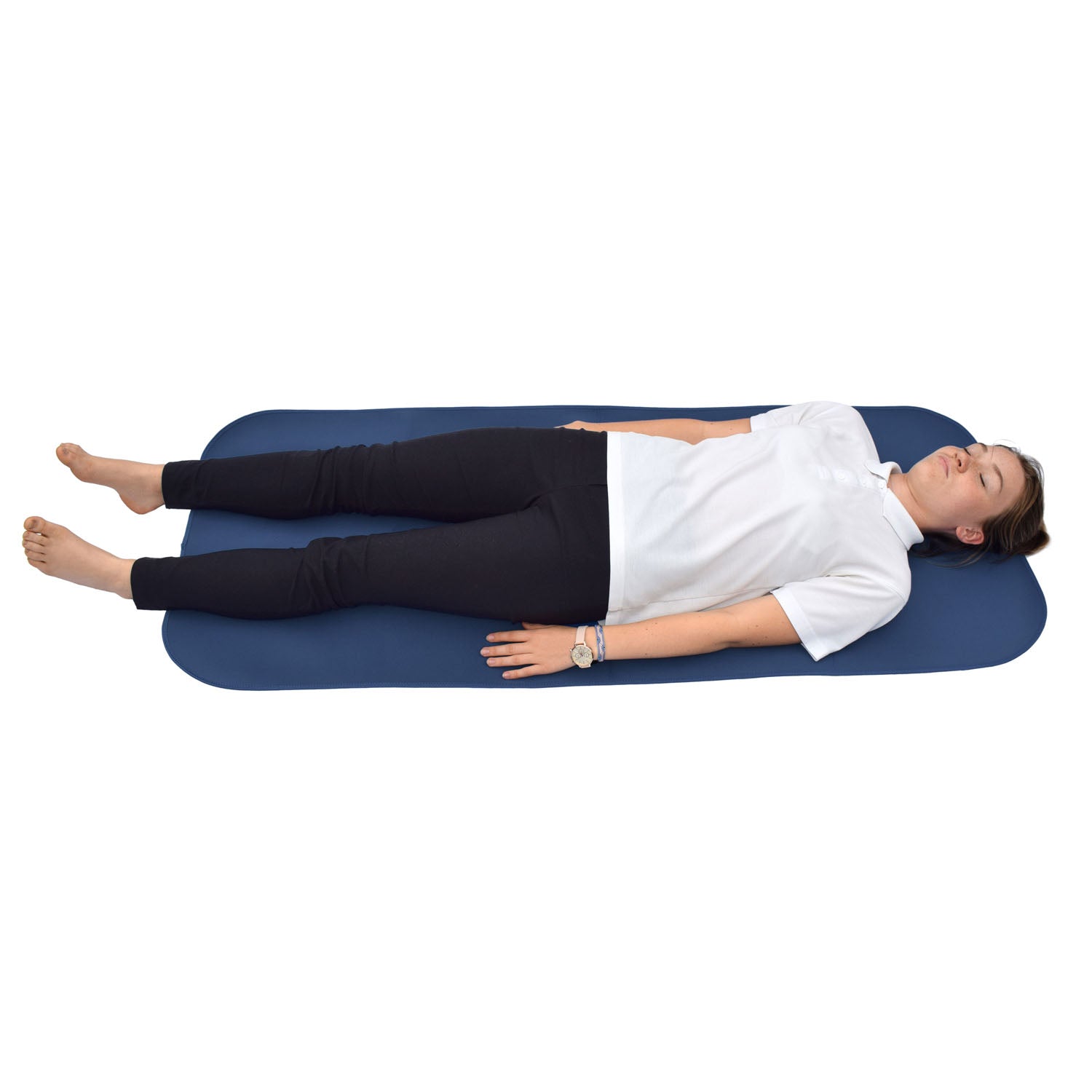 Adult Changing Mat and WaterProof Bag Set - Steel Blue/Black