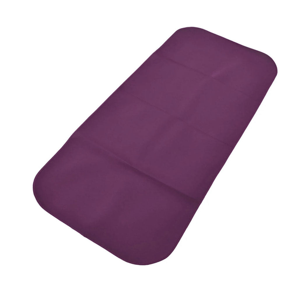 Junior Changing Mat - Aubergine/Black