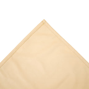 The back view of the Care Designs waterproof cream napkin.