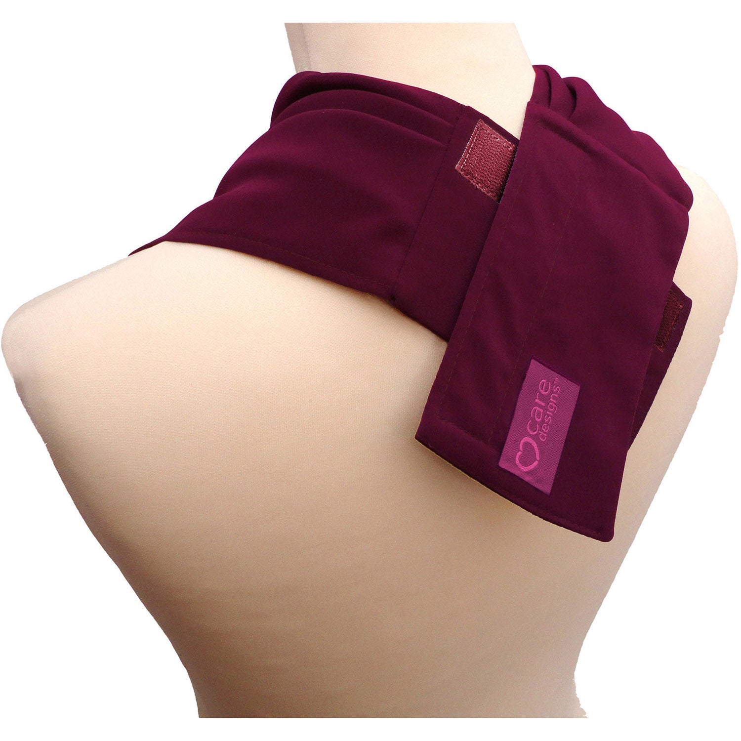 Pashmina scarf style clothing protector - Burgundy (UK VAT Exempt) | Health Care | Care Designs