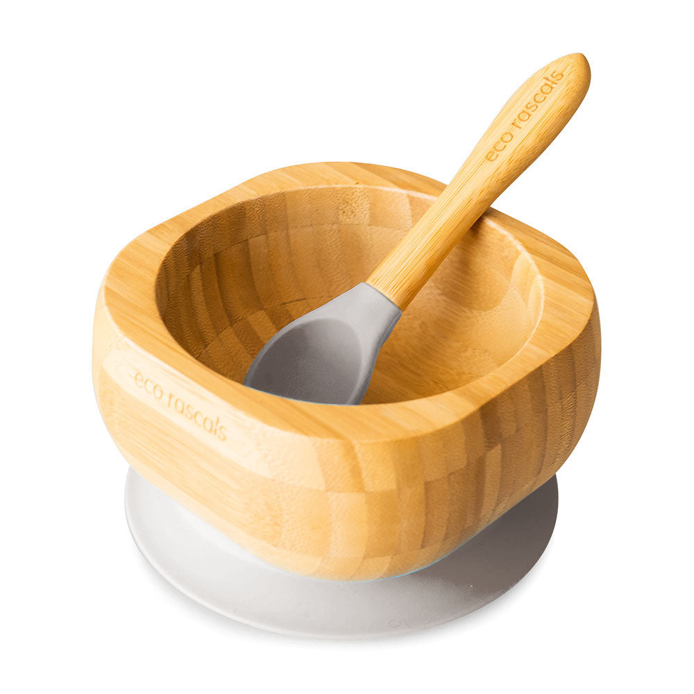 Eco Rascals Bamboo Bowl & Spoon set | Nursing & Feeding | Eco Rascals