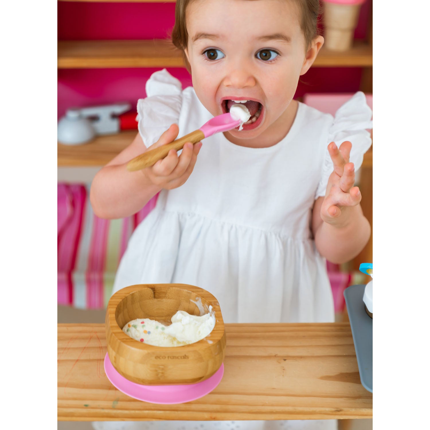 Eco Rascals Bamboo Bowl & Spoon set | Nursing & Feeding | Eco Rascals