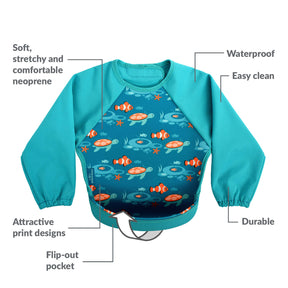 Weaning Bib with Sleeves - UltraBib