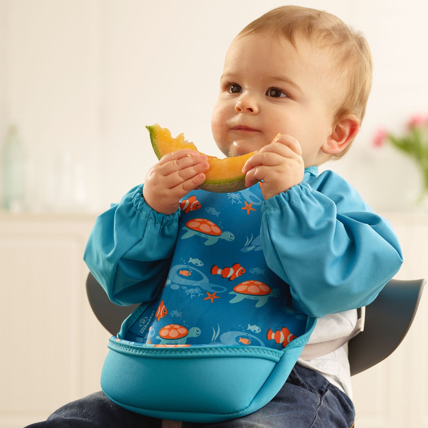 Weaning Bib with Sleeves - UltraBib