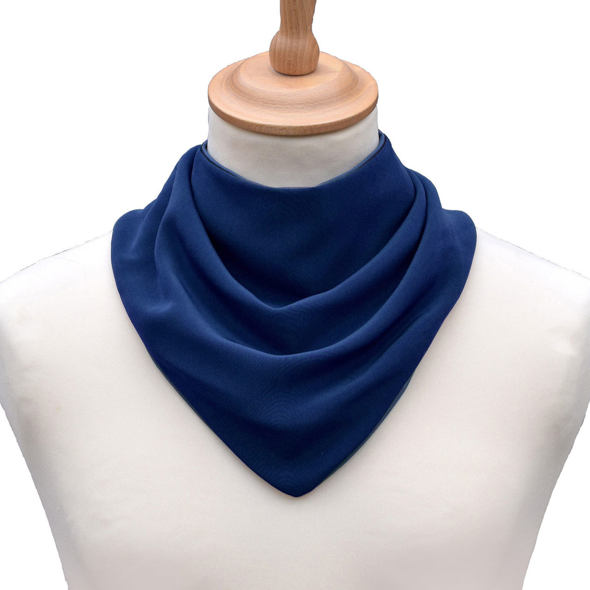 Neckerchief style dribble bib - Navy | Health Care | Care Designs
