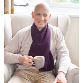 Cross Scarf Clothing Protector - Aubergine | Health Care | Care Designs
