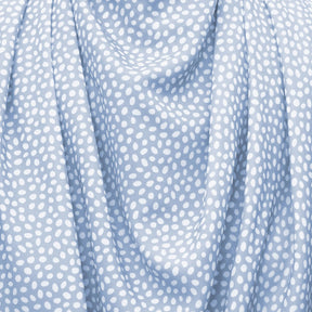 Pashmina scarf style clothing protector - Blue Dot | Care Designs