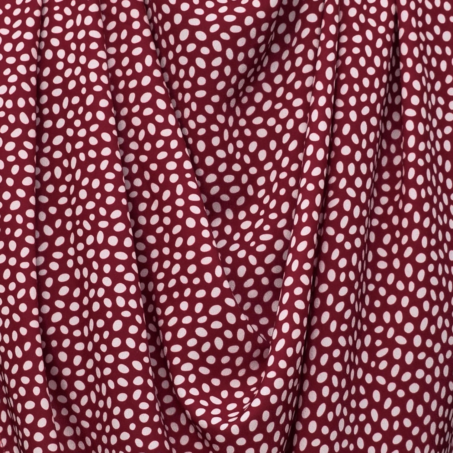 Pashmina scarf style clothing protector - Burgundy Dot | Health Care | Care Designs