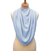 Pashmina scarf style clothing protector - Blue Dot | Care Designs
