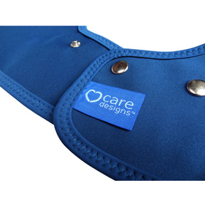 Junior Tabard style bib - Blue | Health Care | Care Designs