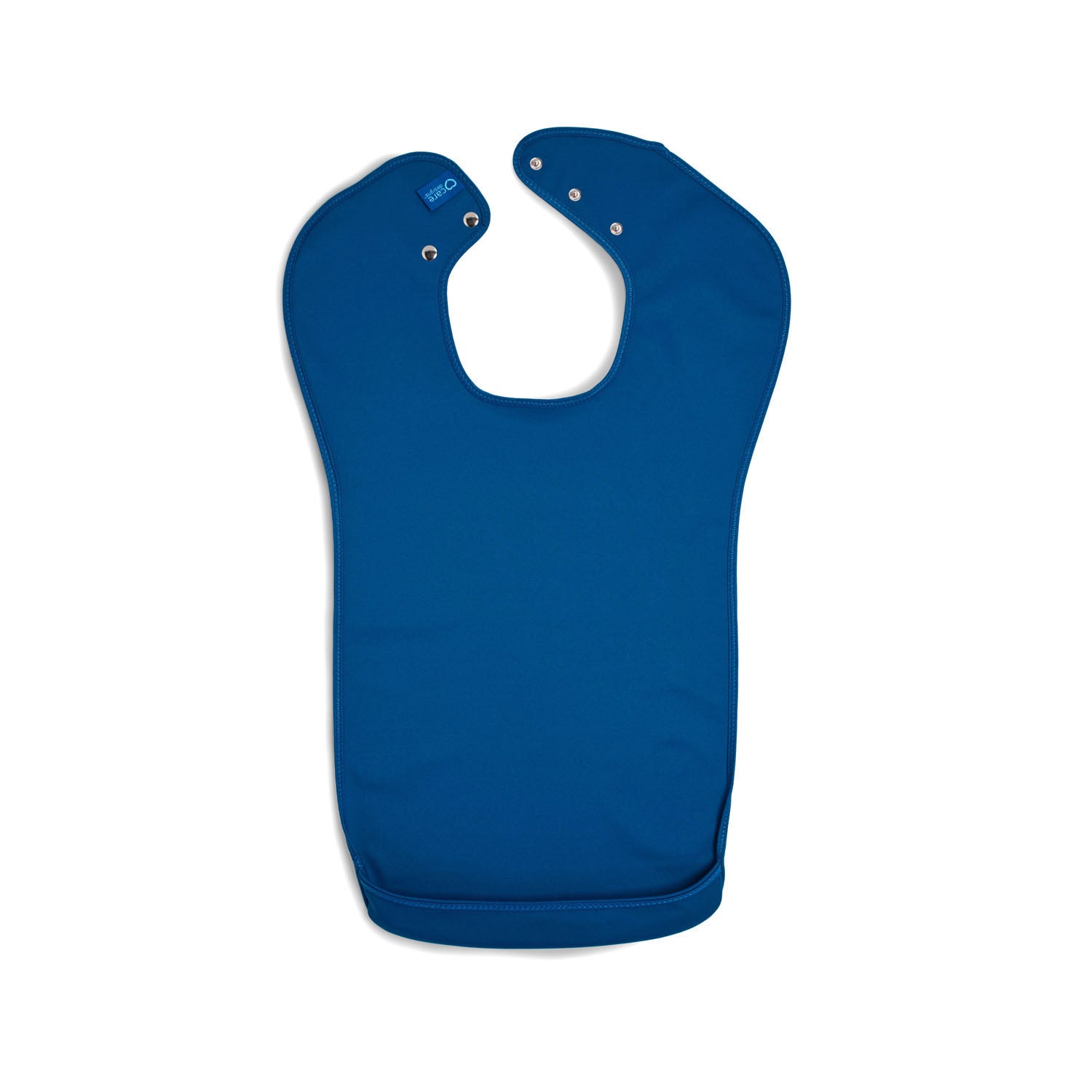 Tabard style adult bib - Small Blue | Health Care | Care Designs