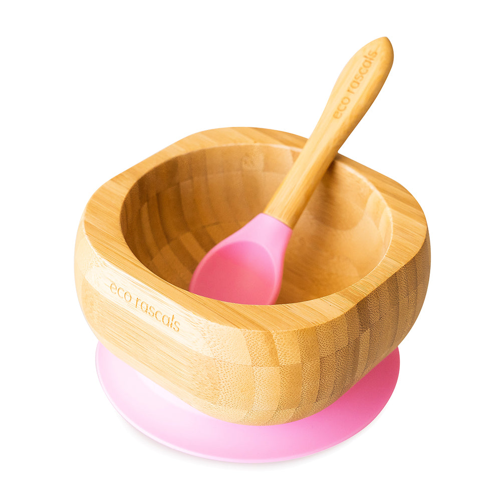 Eco Rascals Bamboo Bowl & Spoon set | Nursing & Feeding | Eco Rascals